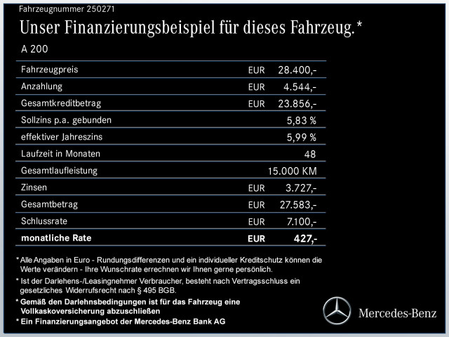 Mercedes-Benz A 200