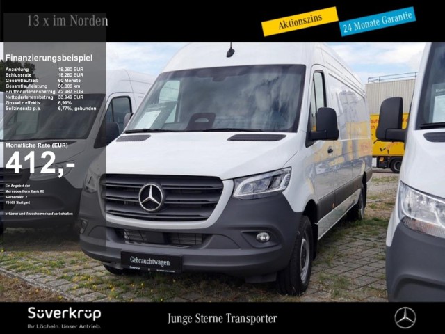 Sprinter 319 CDI Kasten extralang